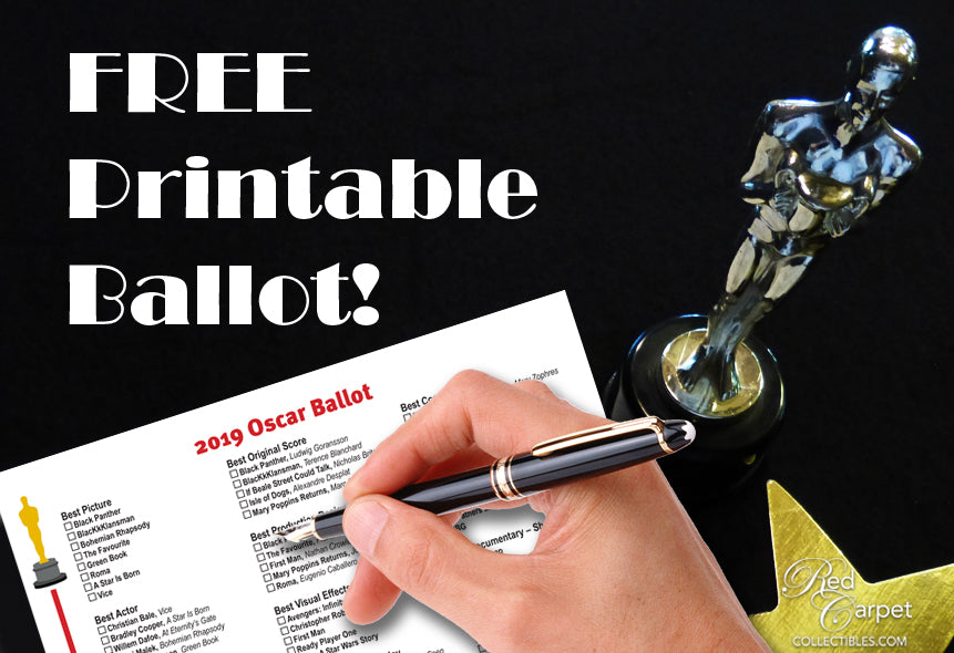 FREE Printable 2019 Oscar Ballot