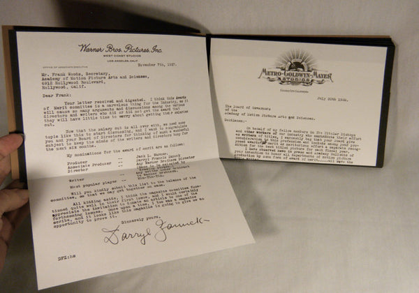 75th Academy Awards Governor's Ball Scrapbook