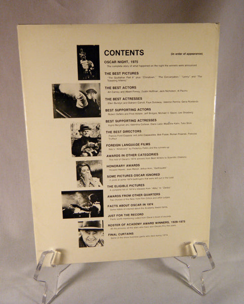 "1975 Academy Awards Oscar Annual" Book (HB)