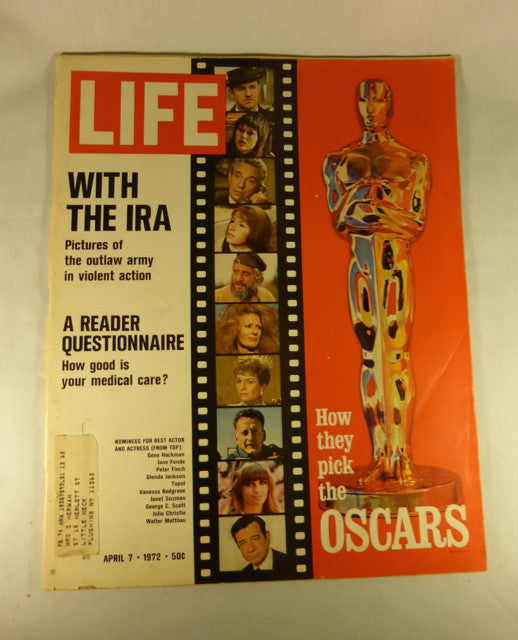 LIFE Magazine, "How They Pick the Oscars" April 7, 1972