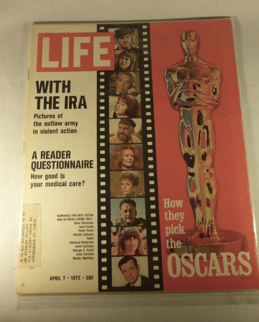 LIFE Magazine, "How They Pick the Oscars" April 7, 1972
