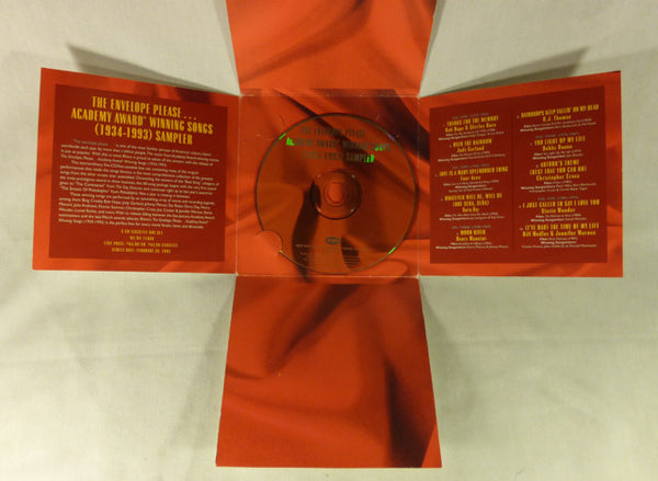 "The Envelope Please... Academy Awards Winning Songs Sampler" CD