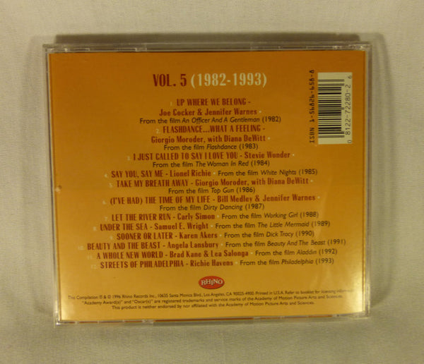 "The Envelope Please... Academy Award Winning Songs" Vol. 5 CD