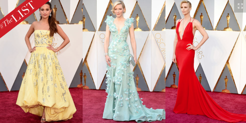 The 10 Best Dressed at the 2016 Oscars