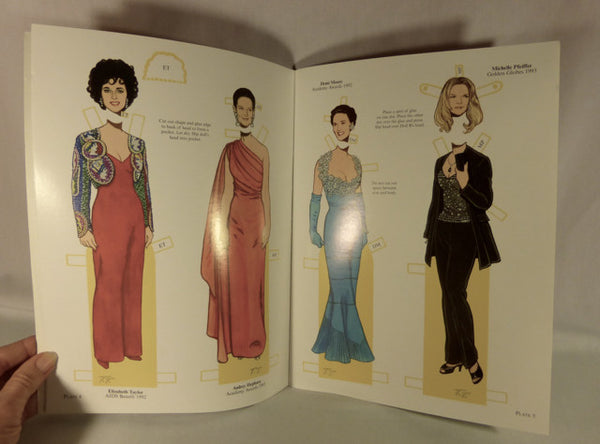 "Red Carpet Fashions of the 1990s" Paperdolls