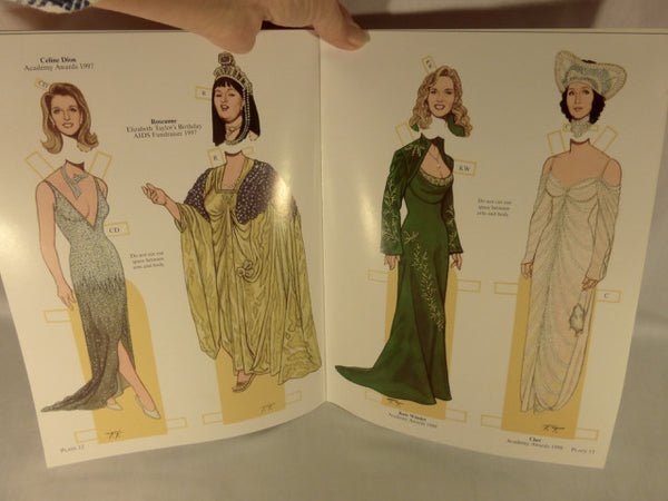"Red Carpet Fashions of the 1990s" Paperdolls