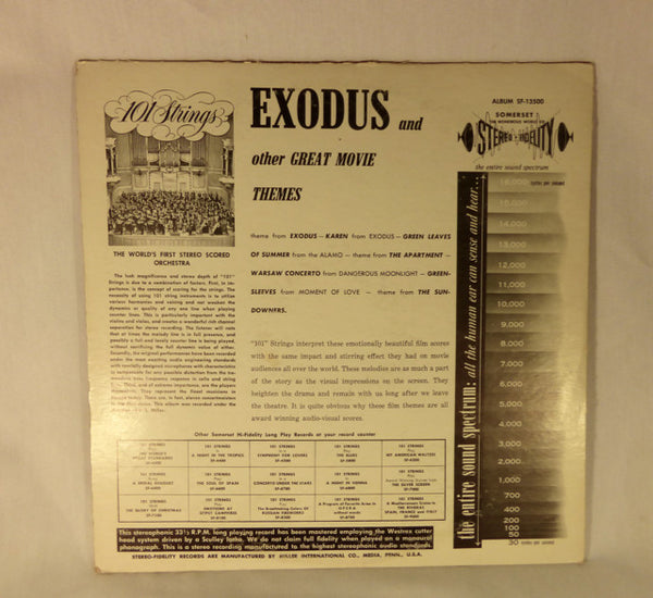 "Exodus and Other Great Movie Themes" LP