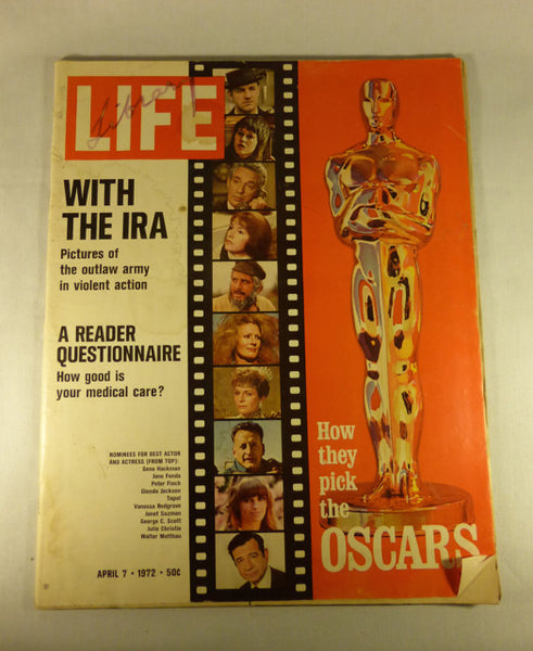 LIFE Magazine, "How They Pick the Oscars" April 7, 1972