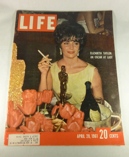 LIFE Magazine, "Elizabeth Taylor: An Oscar At Last" April 28, 1961