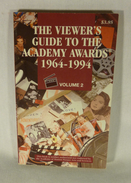 "The Viewer's Guide to the Academy Awards Vol 1" Book (PB)