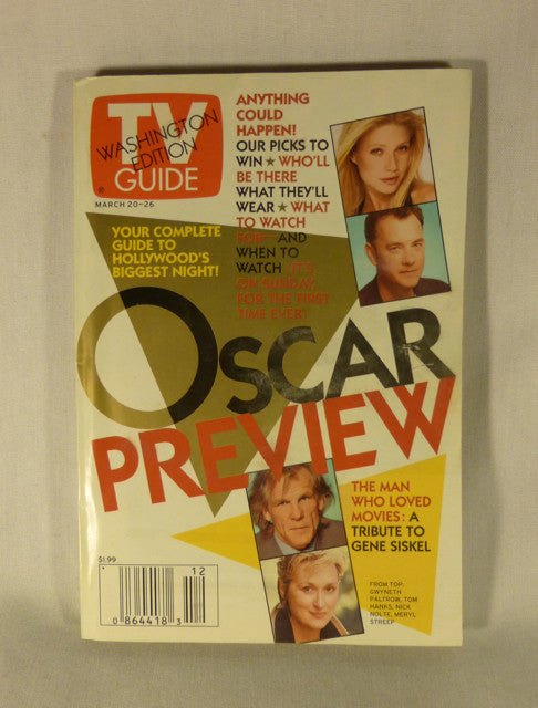 TV Guide, March 20, 1999