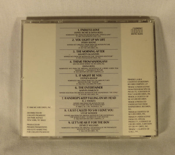 "Songs of the Academy Awards" CD
